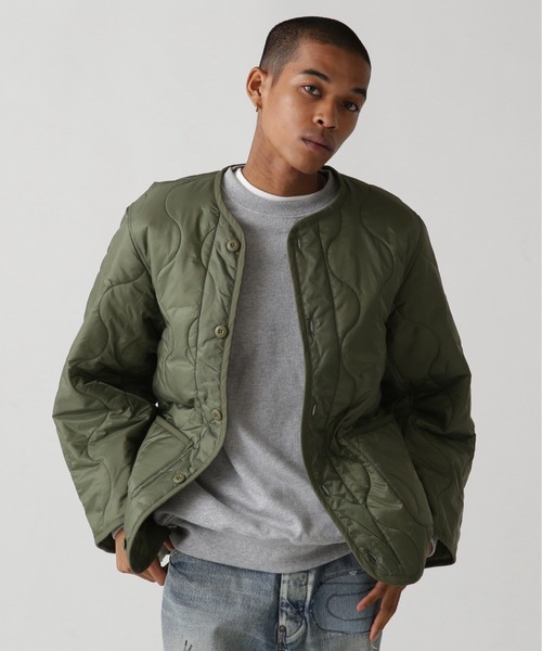 AVIREX（アヴィレックス） ミリタリージャケット モッズコート QILTING