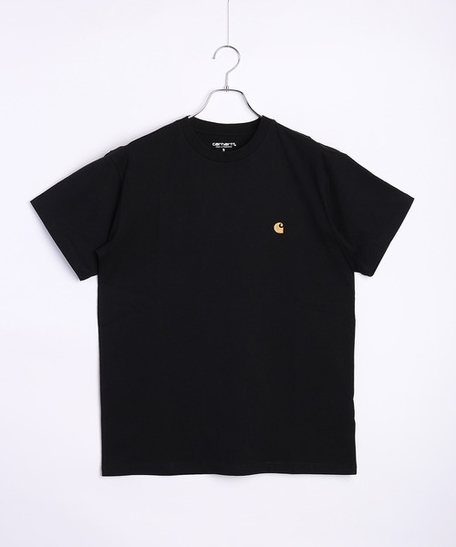 【ペアルック】Carhartt カーハート ワンポイント刺繍 Tシャツ　送料無料 ビッグシルエット ロゴ ピスネーム ワンポイント刺繍 ポケット T