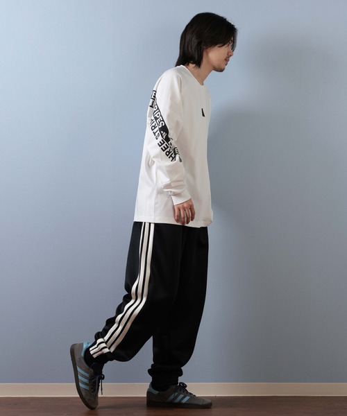 adidas（アディダス） ワイドパンツ パンツ トラックパンツ スリー