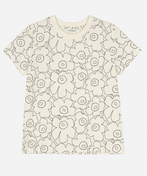 marimekko（マリメッコ） tシャツ Heleys Piirto Unikko / t-shirt
