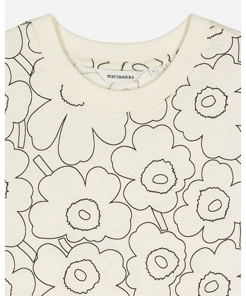 marimekko（マリメッコ） tシャツ Heleys Piirto Unikko / t-shirt