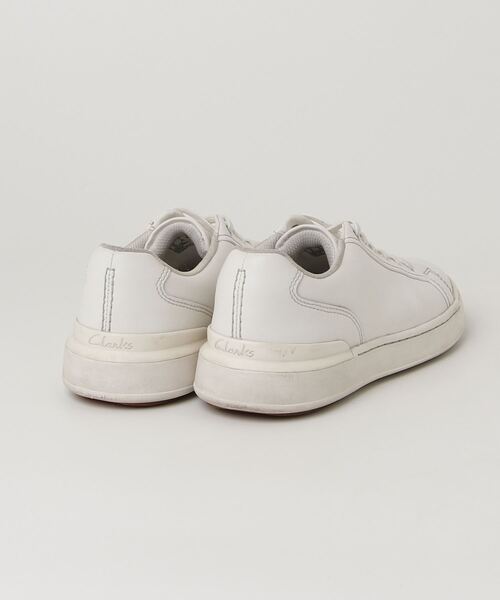 [Clarks] low cut спортивные туфли UK6 белый мужской 