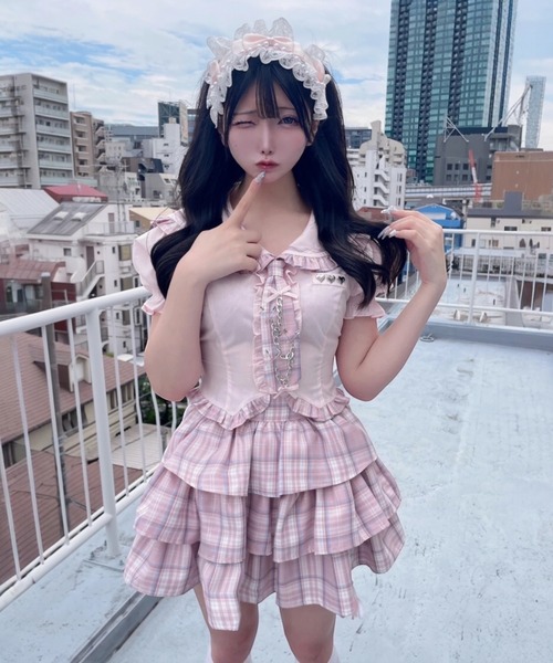 Ank Rouge（アンクルージュ） パンツ エンジェルチャームティアード