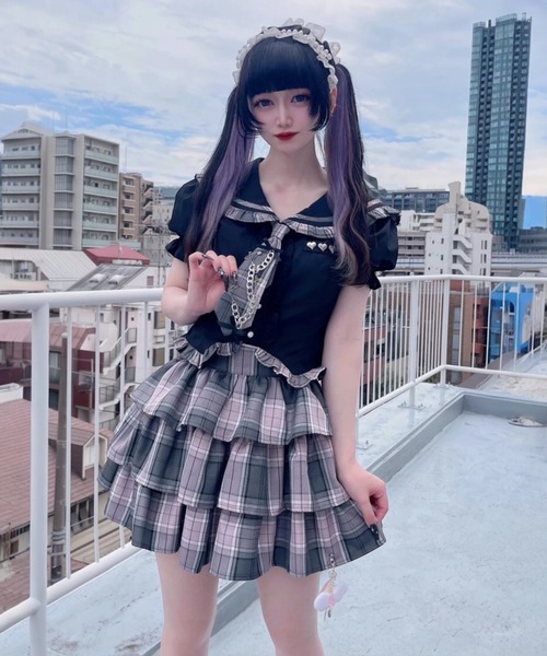 Ank Rouge（アンクルージュ） パンツ エンジェルチャームティアード