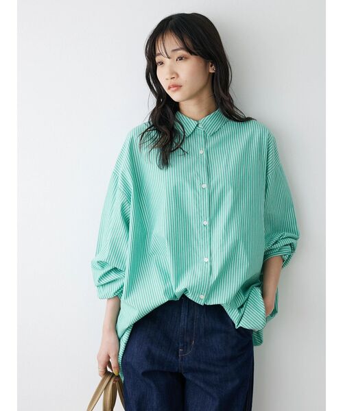 「CRAFT STANDARD BOUTIQUE」 長袖シャツ FREE グレー系その他2 レディース_画像2