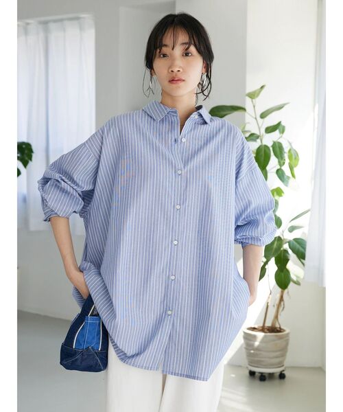 「CRAFT STANDARD BOUTIQUE」 長袖シャツ FREE グレー系その他2 レディース_画像4