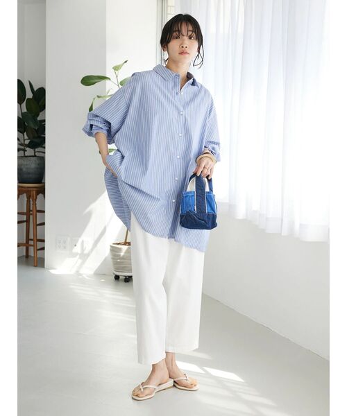「CRAFT STANDARD BOUTIQUE」 長袖シャツ FREE グレー系その他2 レディース_画像5