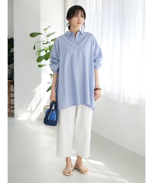 「CRAFT STANDARD BOUTIQUE」 長袖シャツ FREE グレー系その他2 レディース_画像6