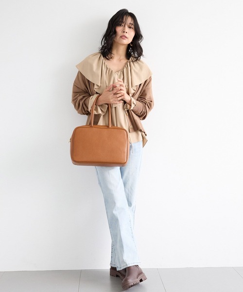 BARNYARDSTORM / MILOS(ミロス) スクエアハンドルBAG MILOS（ミロス） ハンドバッグ BARNYARDSTORM / / スクエアハンドルBAG