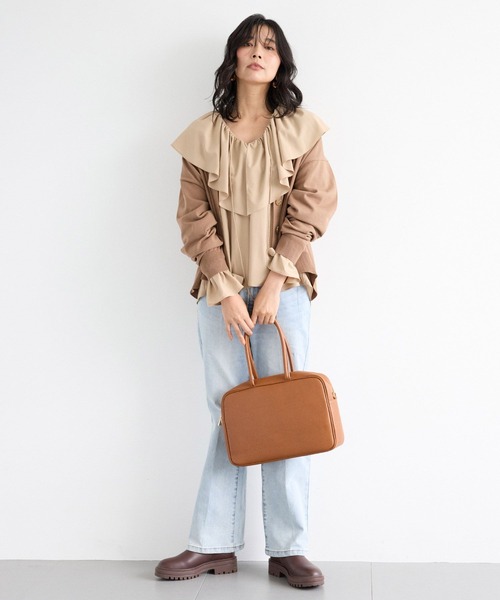 MILOS（ミロス） ハンドバッグ BARNYARDSTORM / / スクエアハンドルBAG