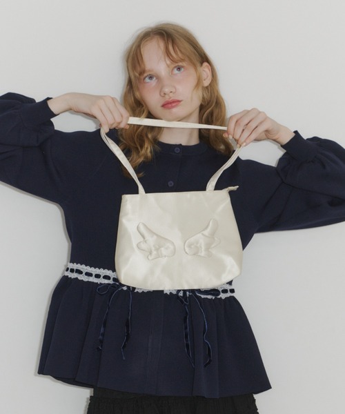 ショルダーバッグ バッグ angel satin shoulder bag / エンジェル