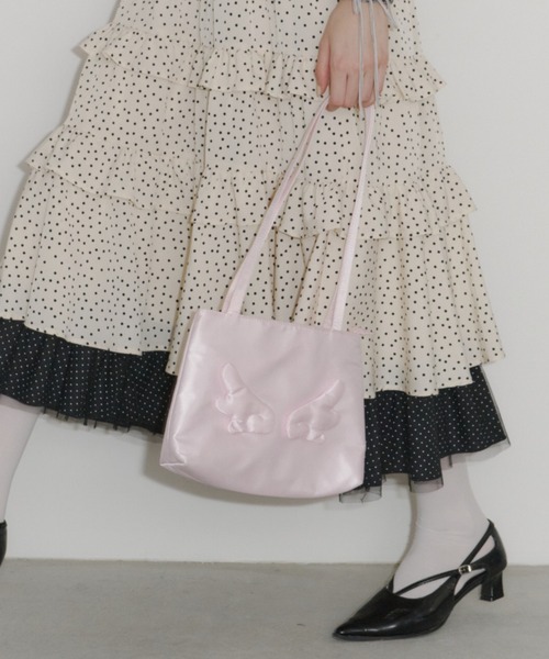 ショルダーバッグ バッグ angel satin shoulder bag / エンジェル