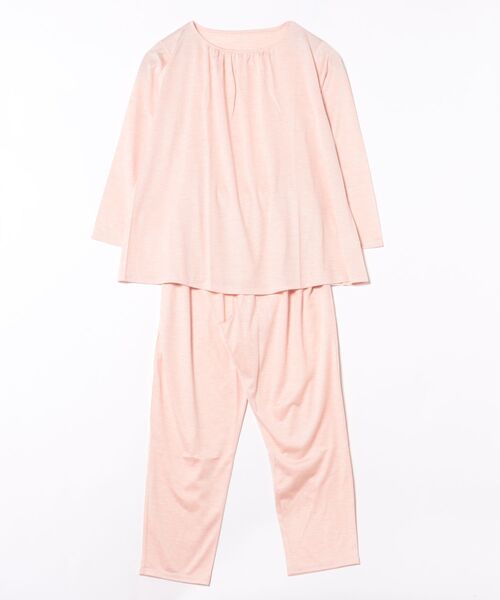 KID BLUE シルク　ルームウェア KID BLUE パジャマ ルームウェア キッドブルー -25AWトップ