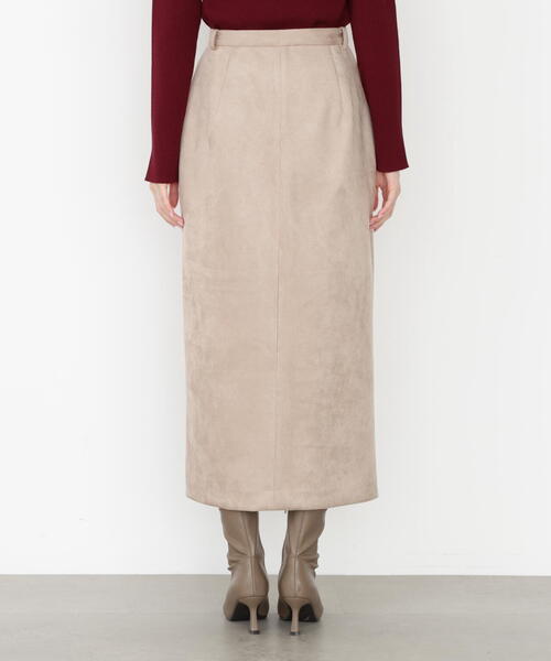 PROPORTION BODY DRESSING スカート ダンボールフェイクスエード調