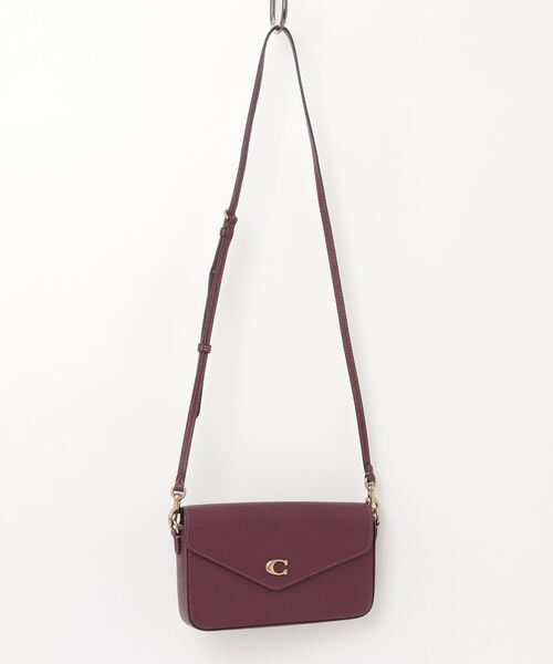 Coach コーチ　ショルダーバッグ　ハンド　パープル コーチ ショルダーバッグ/カメラバッグ バッグ レディース ジェイミー