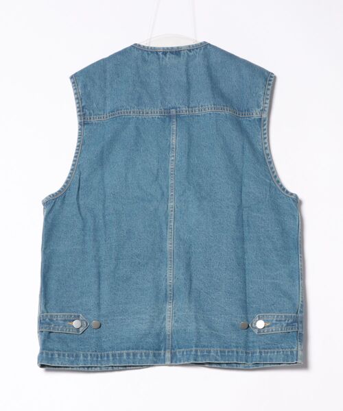 wee9s（ウィークス） ベスト ジレ 8 pockets BUDDY DENIM VEST / 8