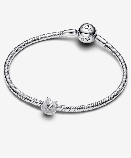 PANDORA（パンドラ） チャーム テクスチャー ホースシュー ミニ