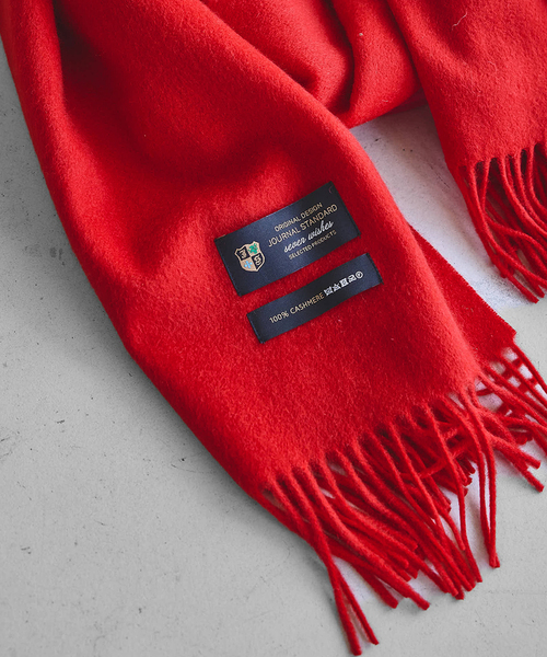 新品未使用 ジャーナルスタンダード カシミヤ100%ストール JOURNAL STANDARD ストール マフラー 「追加」Cashmere