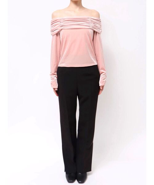 MERCURYDUO（マーキュリーデュオ） tシャツ シャーリングベロア