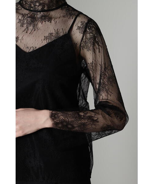 PINKY&DIANNE（ピンキー アンド ダイアン） 長袖ブラウス 38 ブラック