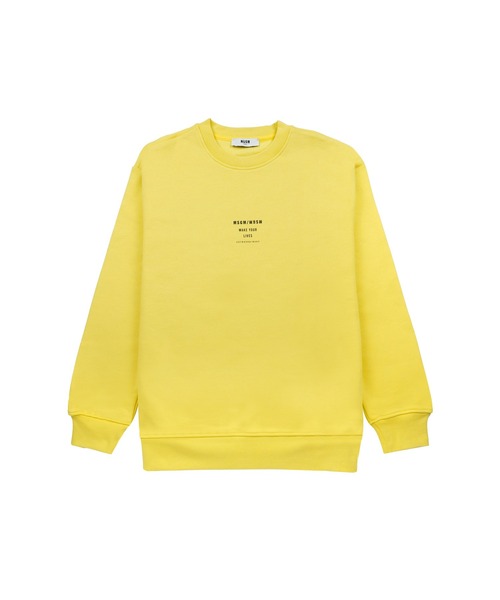 トレーナー  MAKE YOUR LIVES クルーネック スウェットシャツ キッズ 子供服 男の子