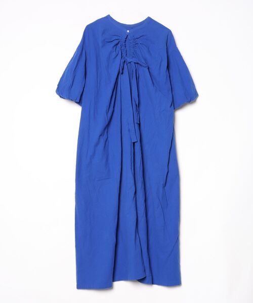 「LOWRYS FARM」 半袖ワンピース FREE ブルー レディース_画像2