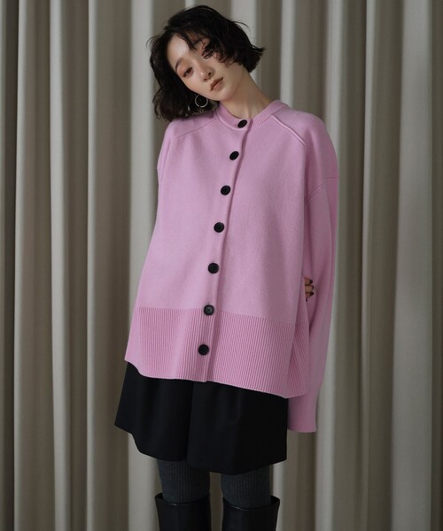 le.ema カーディガン me+em select（ミームセレクト） カーディガン 「 新色追加！／7色