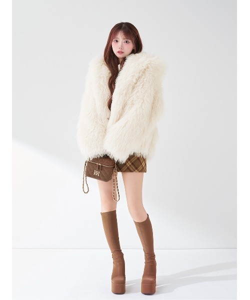 Darich（ダーリッチ） コート アウター モンスターボリュームファー