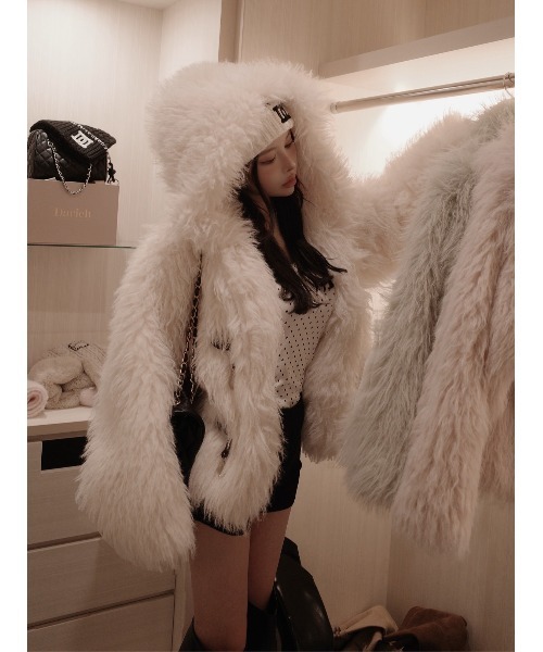 ♡ ダーリッチ Darich ♡ モンスターボリュームファーコート モンスターボリュームファーコート（その他アウター）｜Darich