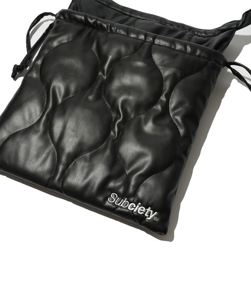 「Subciety」 ショルダーバッグ FREE アイボリー メンズ_画像5