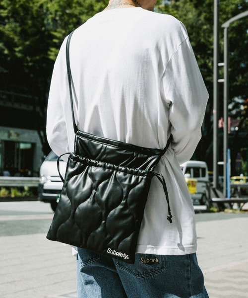 「Subciety」 ショルダーバッグ FREE アイボリー メンズ_画像9
