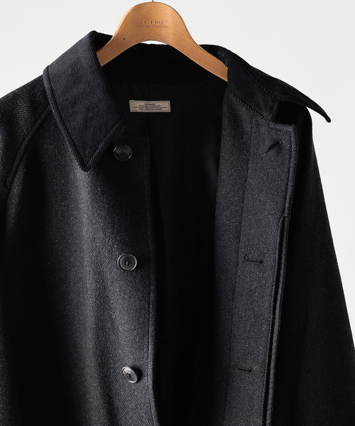 JOURNAL STANDARD relumeビシュウウールPコート ブラック JOURNAL STANDARD relume（ジャーナルスタンダード レリューム）の