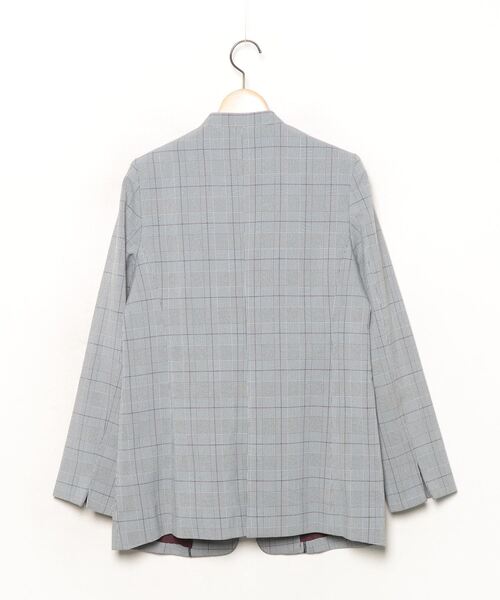 「RANAN」 ノーカラージャケット M グレー系その他 レディース_画像2