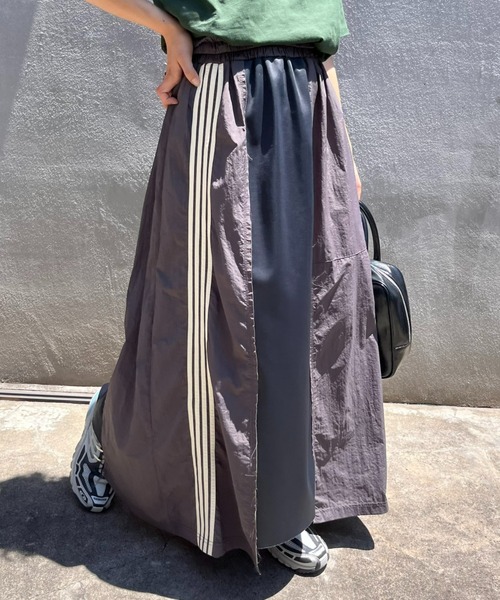 etsinta（エシンタ） ロングスカート ONE SIZE チャコールグレー