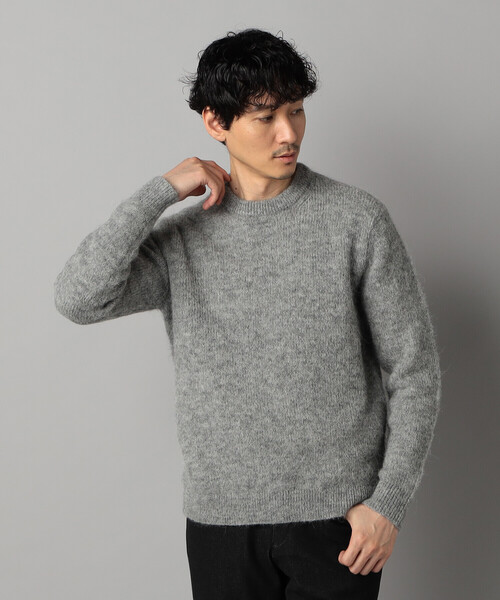 COMME CA MEN（コムサメン） セーター ニット アルパカシャギー クルー