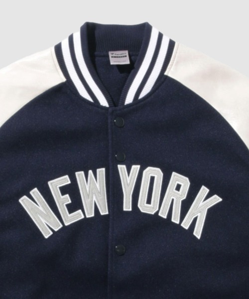 MLB スタジャン MLB Classic Melton Stadium Jacket/MLBクラシック