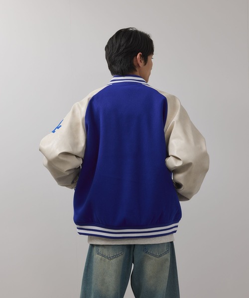 MLB スタジャン MLB Classic Melton Stadium Jacket/MLBクラシック
