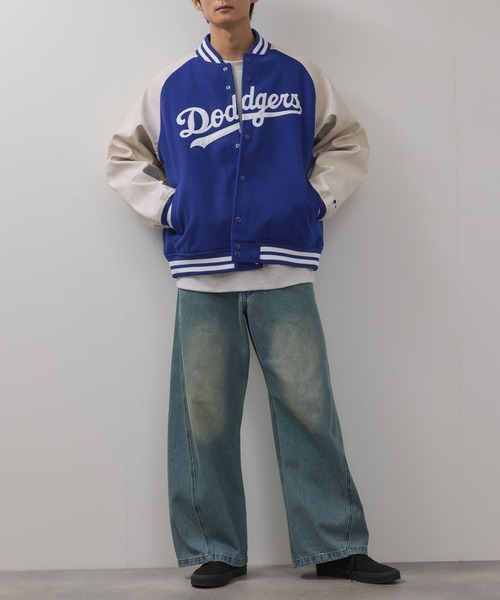 MLB スタジャン MLB Classic Melton Stadium Jacket/MLBクラシック