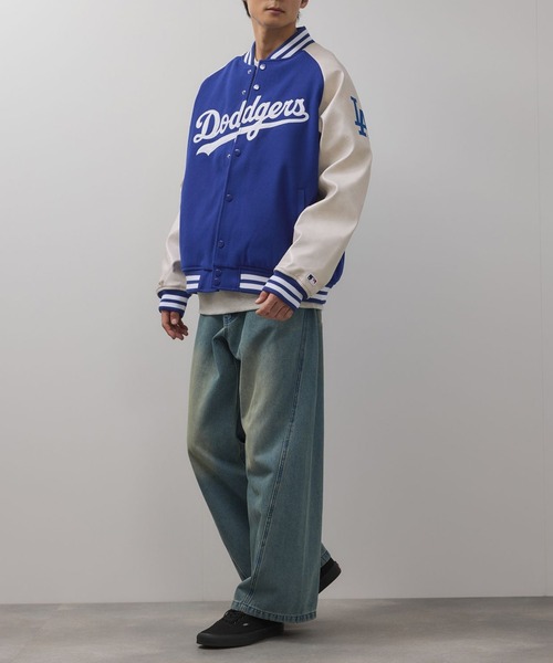 MLB スタジャン MLB Classic Melton Stadium Jacket/MLBクラシック