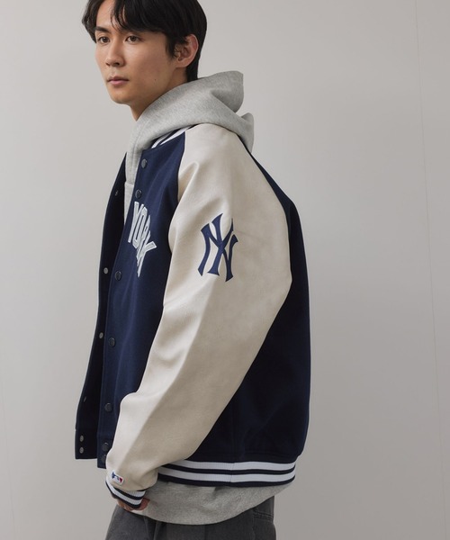 MLB スタジャン MLB Classic Melton Stadium Jacket/MLBクラシック