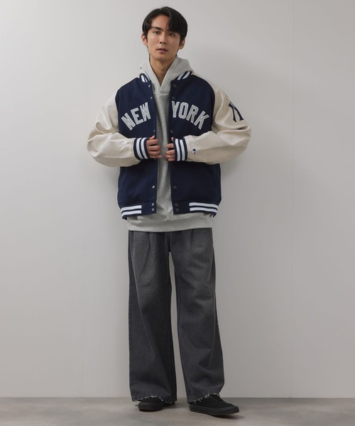 MLB スタジャン MLB Classic Melton Stadium Jacket/MLBクラシック