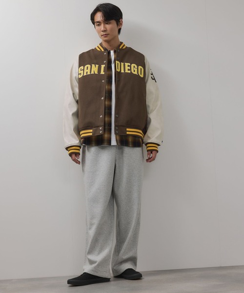 MLB スタジャン MLB Classic Melton Stadium Jacket/MLBクラシック