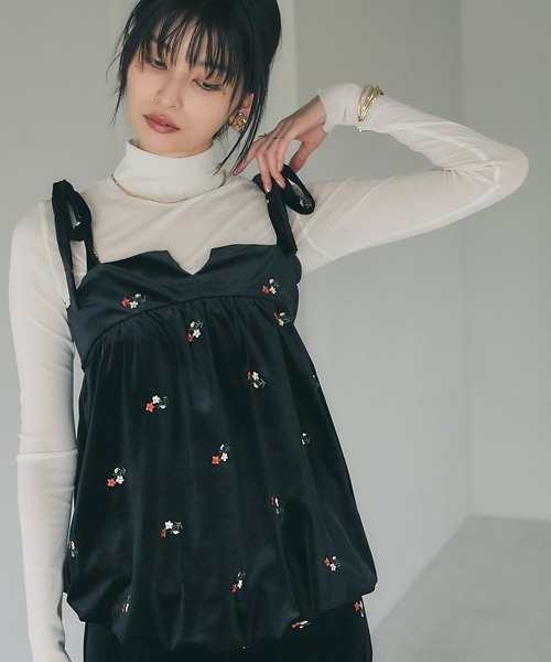 【新品未使用】ココディール ベロアビスチェキャミソール ベロアビスチェキャミソール｜PETAL ONLINE（ペタルオンライン）