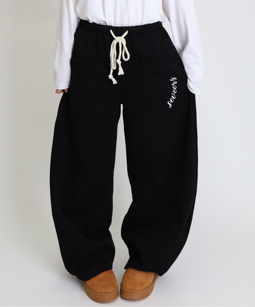 なせゆれふ出品 スウェットパンツ ジャージ ルーズシルエット バルーンスウェット