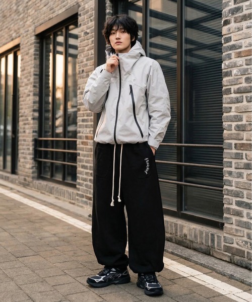 ワイドパンツ スウェットパンツ ジャージ ルーズシルエット バルーン