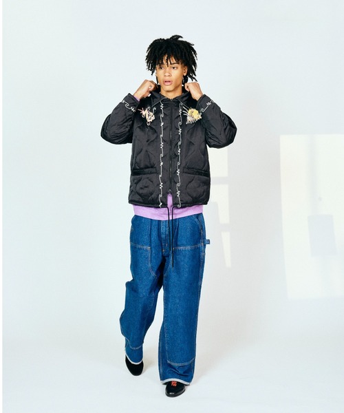 THRIFTY LOOK スカジャン THRFTY LOOK スリフティルック / QUILTING