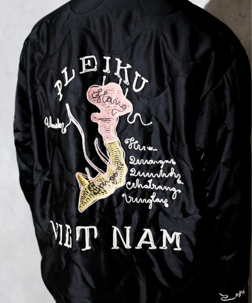 THRIFTY LOOK スカジャン THRFTY LOOK スリフティルック / QUILTING