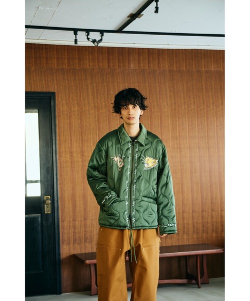 THRIFTY LOOK スカジャン THRFTY LOOK スリフティルック / QUILTING