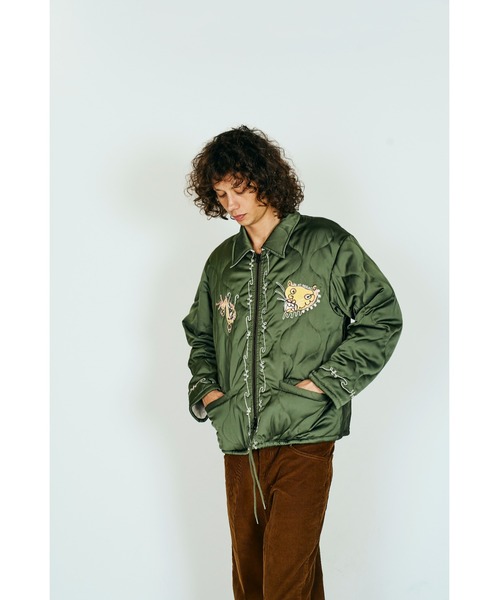 THRIFTY LOOK スカジャン THRFTY LOOK スリフティルック / QUILTING