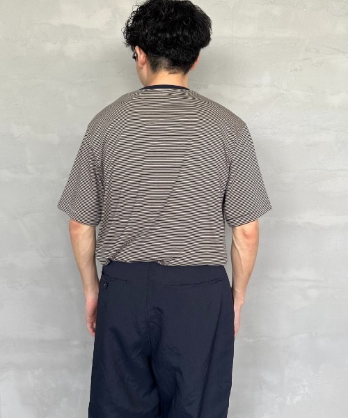 Danton（ダントン） 半袖Tシャツ M ネイビー レディース : ZOZOTOWN